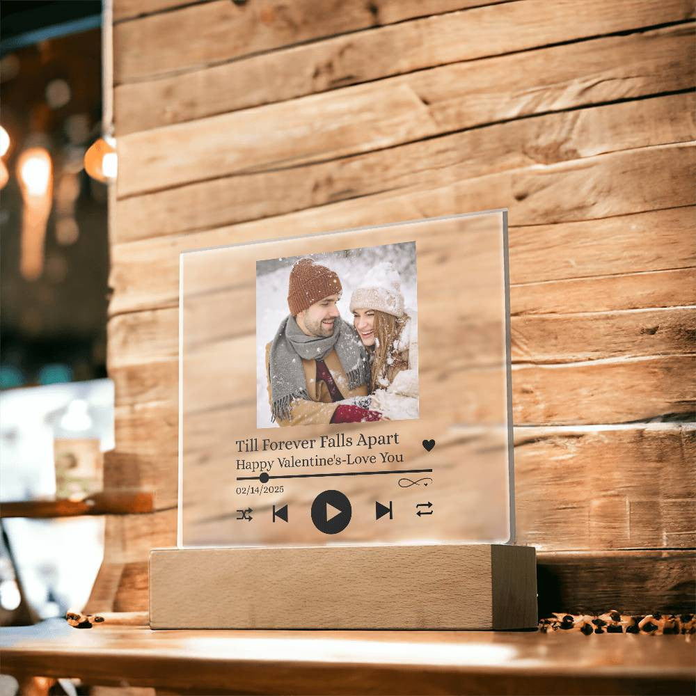Personalized Music Acrylic Square Plaque