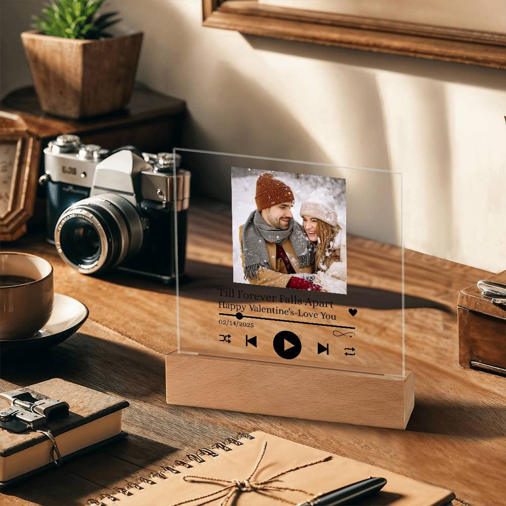 Personalized Music Acrylic Square Plaque