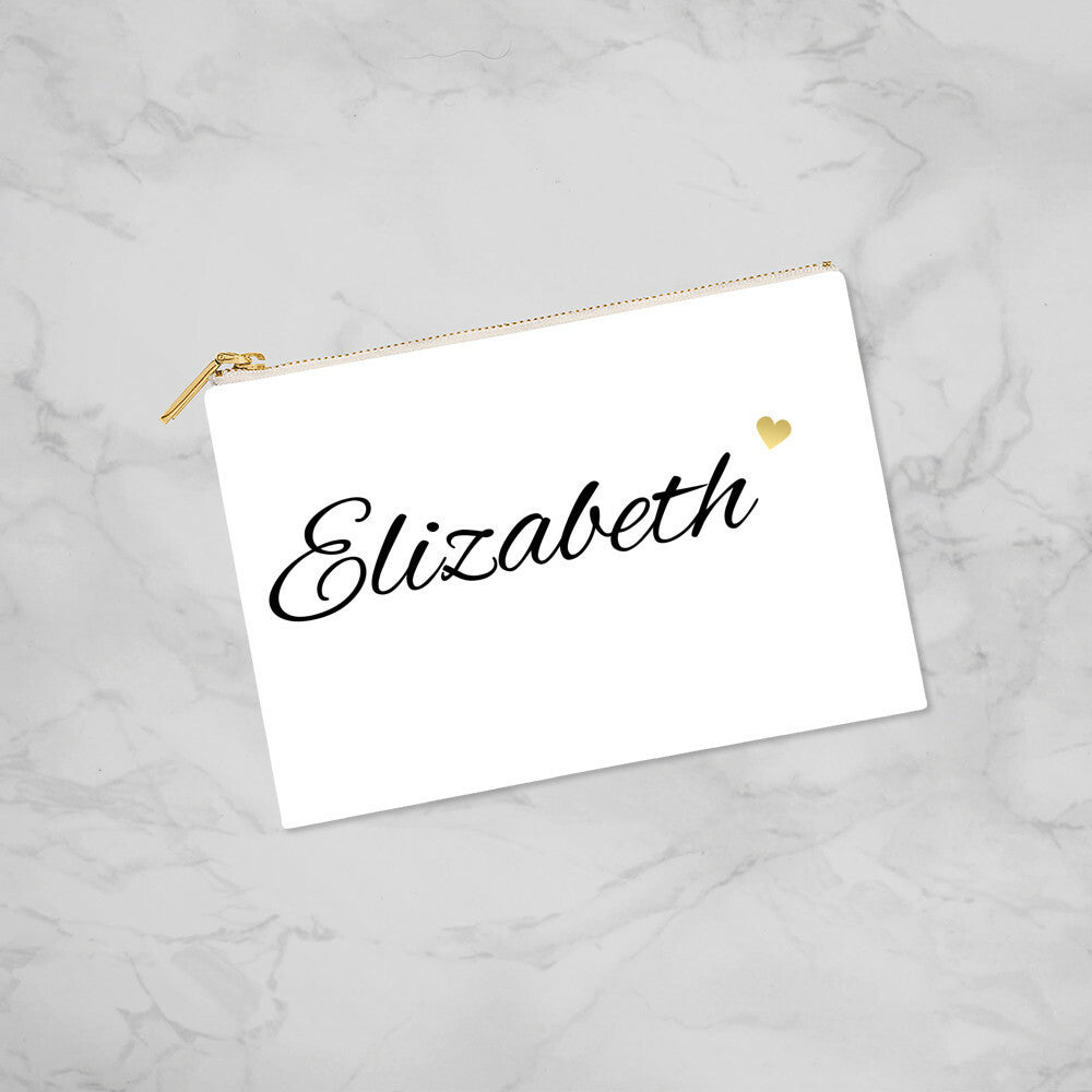Personalized Bridesmaid Cosmetic Bag