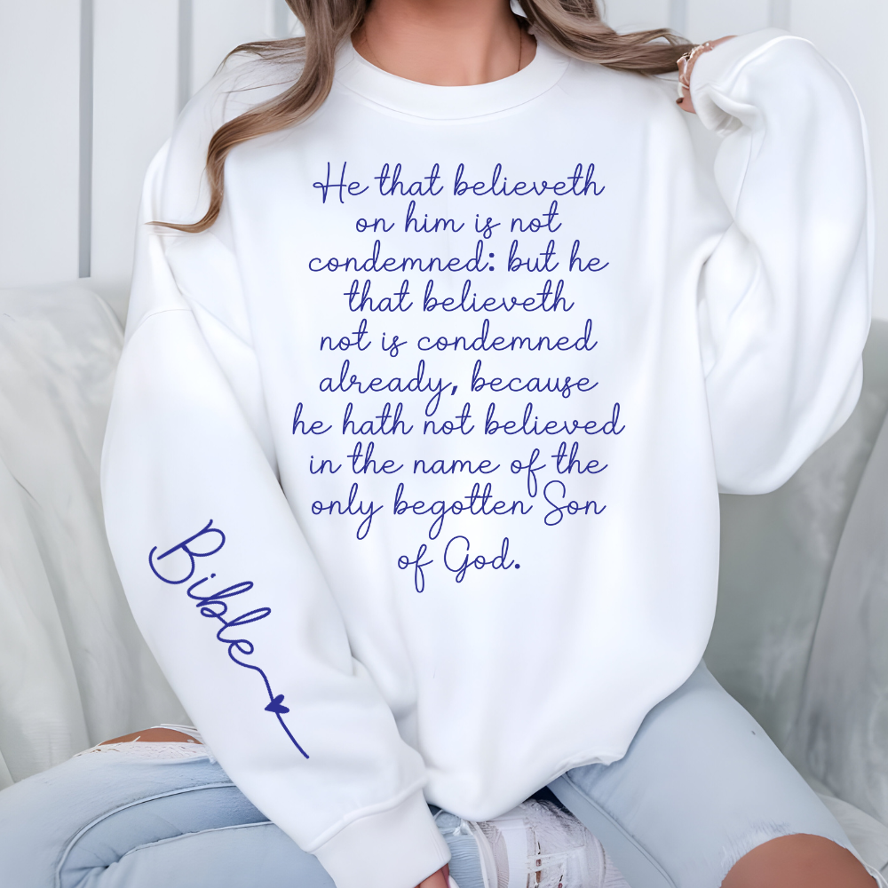Bible Motivational Quotes Sweatshirt