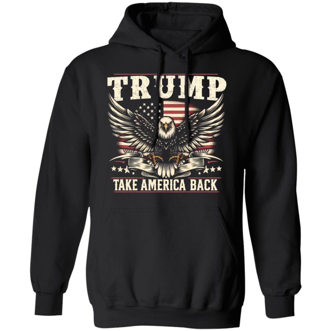 Trump Flag Eagle Apparel