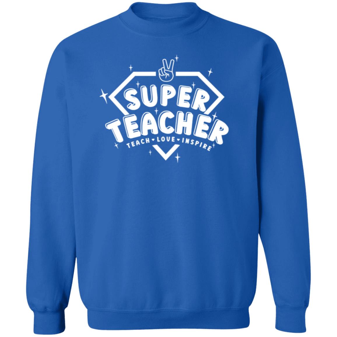 Super Teacher in White Apparel