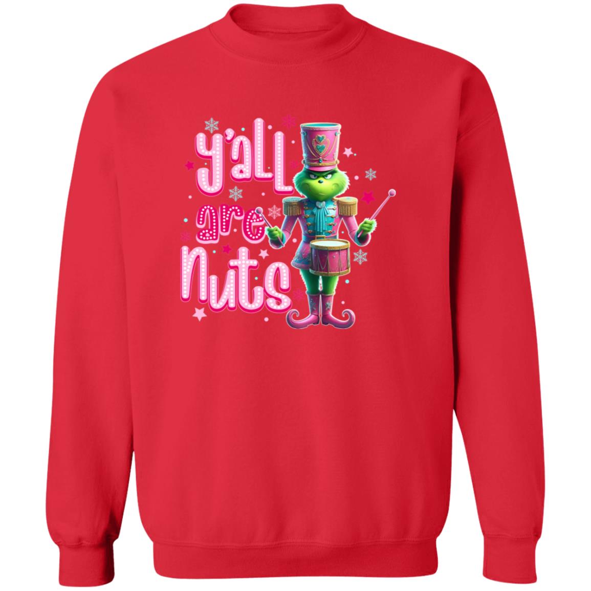 Y'ALL ARE NUTS GRINCH APPAREL