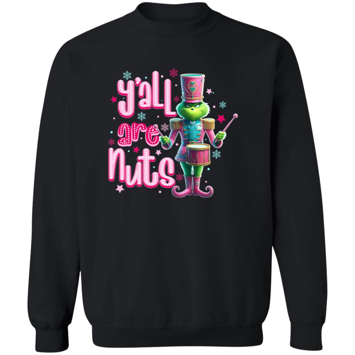 Y'ALL ARE NUTS GRINCH APPAREL