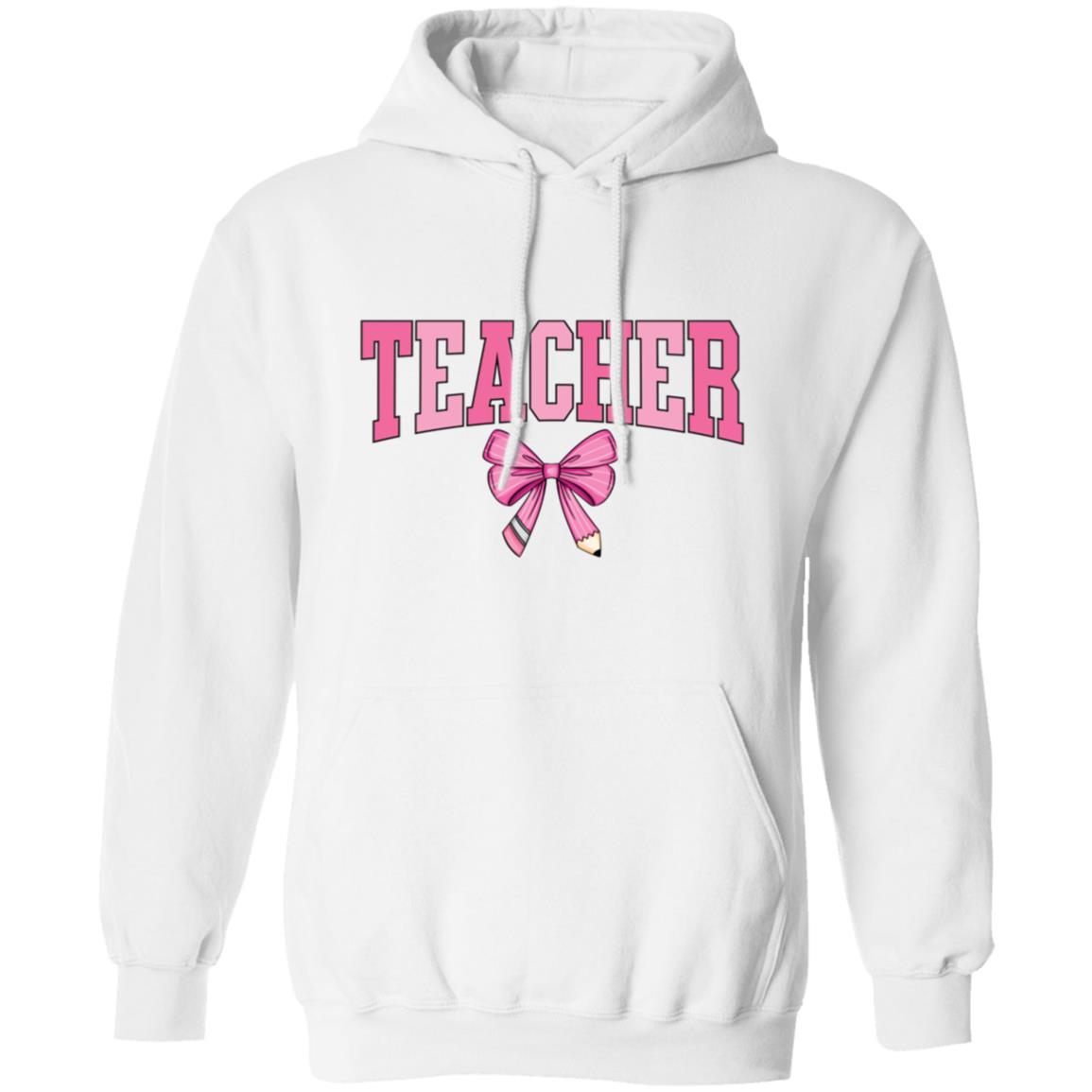 Teacher Pink Bow Apparel
