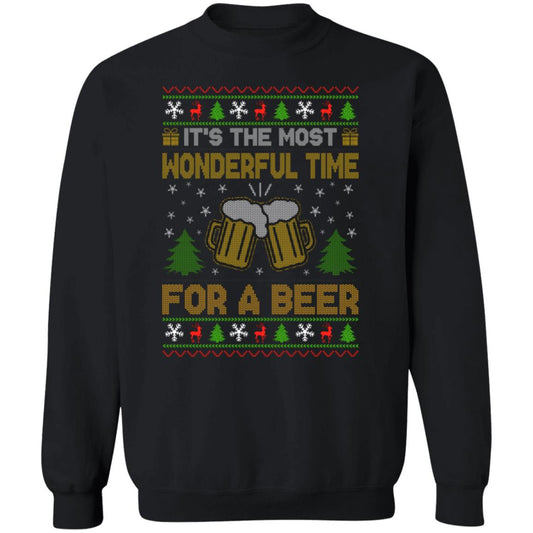 It's The Most Wonderful Time For A Beer Sweatshirt