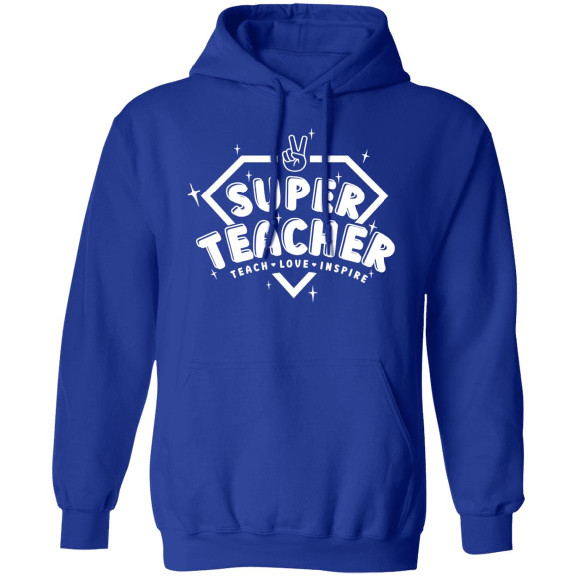 Super Teacher in White Apparel