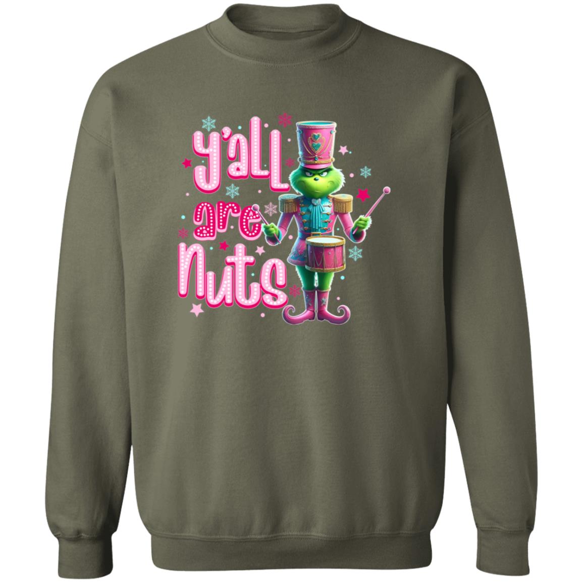Y'ALL ARE NUTS GRINCH APPAREL