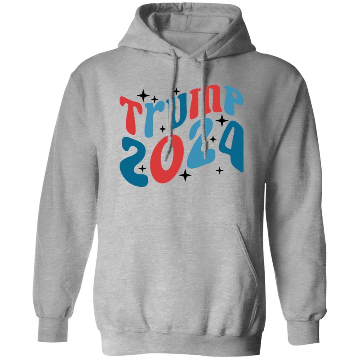 Trump 2024 Groovy Apparel ( Front&Back)