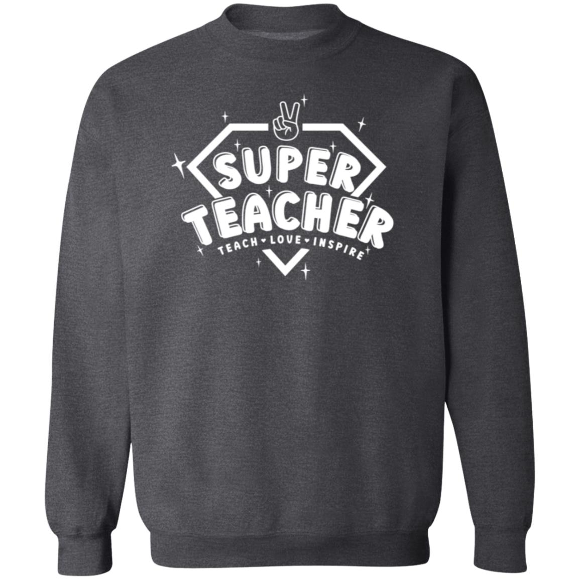 Super Teacher in White Apparel