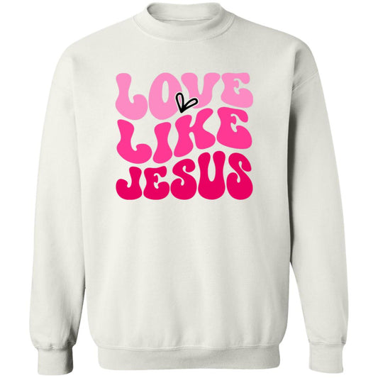 Retro Love Like Jesus Sweatshirt