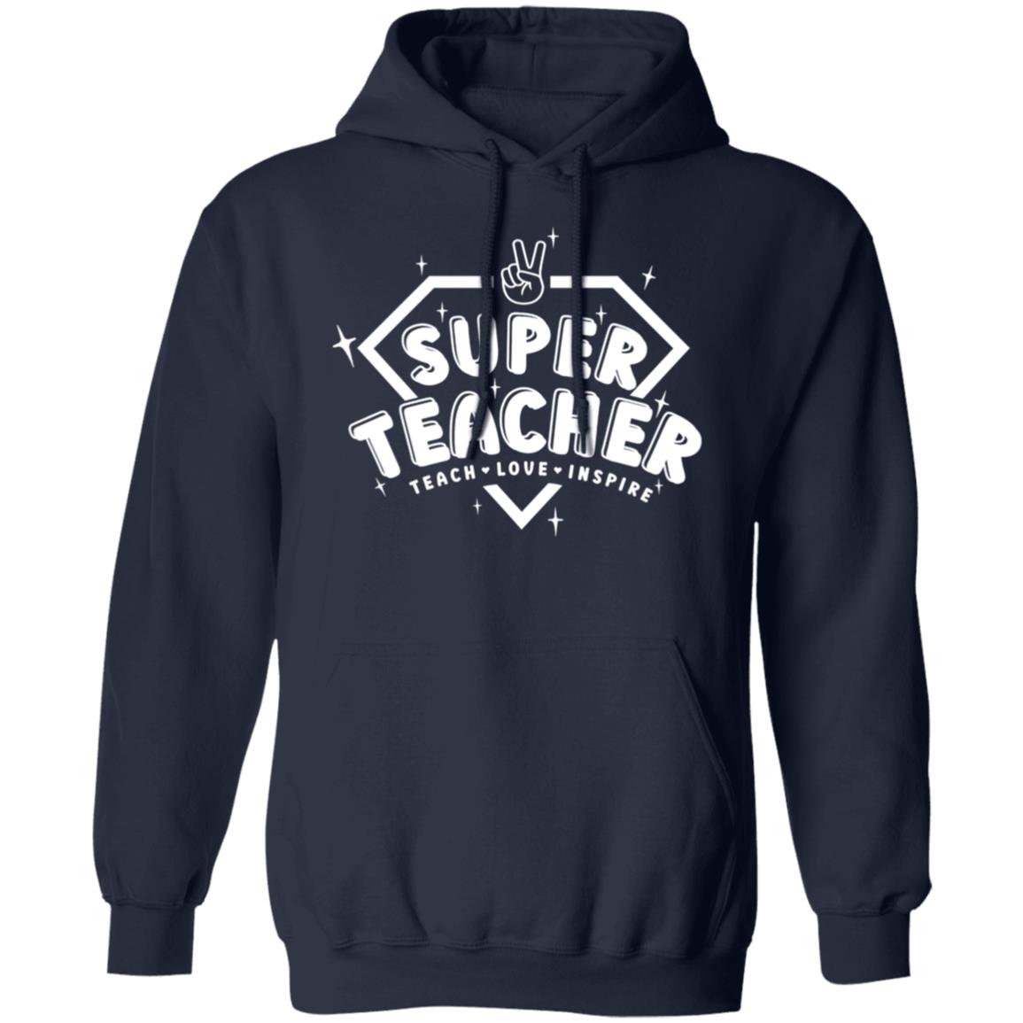 Super Teacher in White Apparel