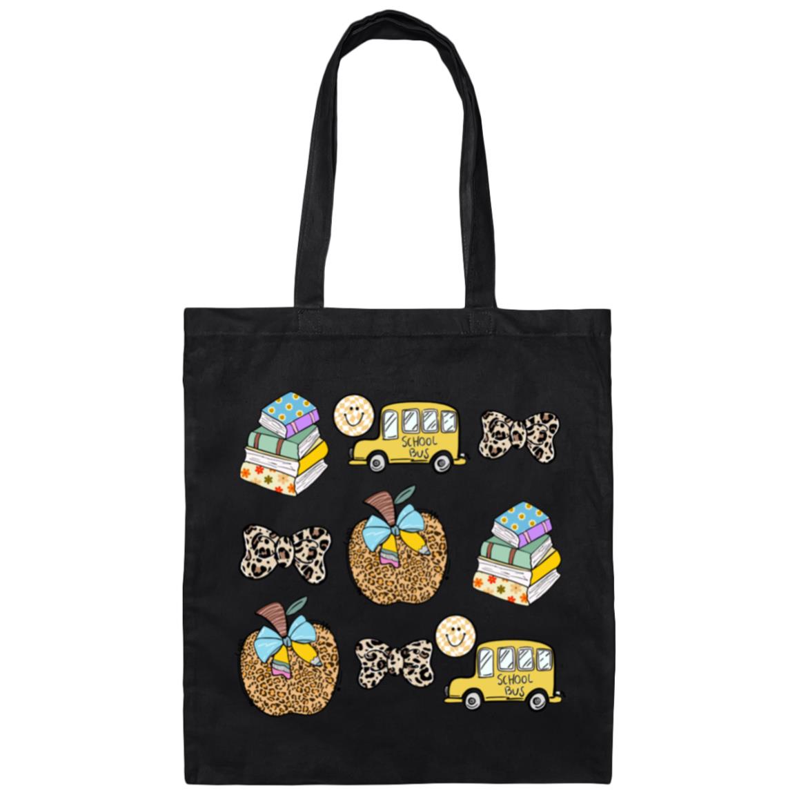 Books.Bus.Bow Tote Bag