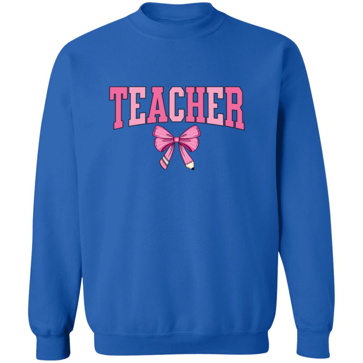 Teacher Pink Bow Apparel