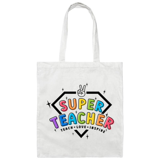 Super Teacher Tote Bag