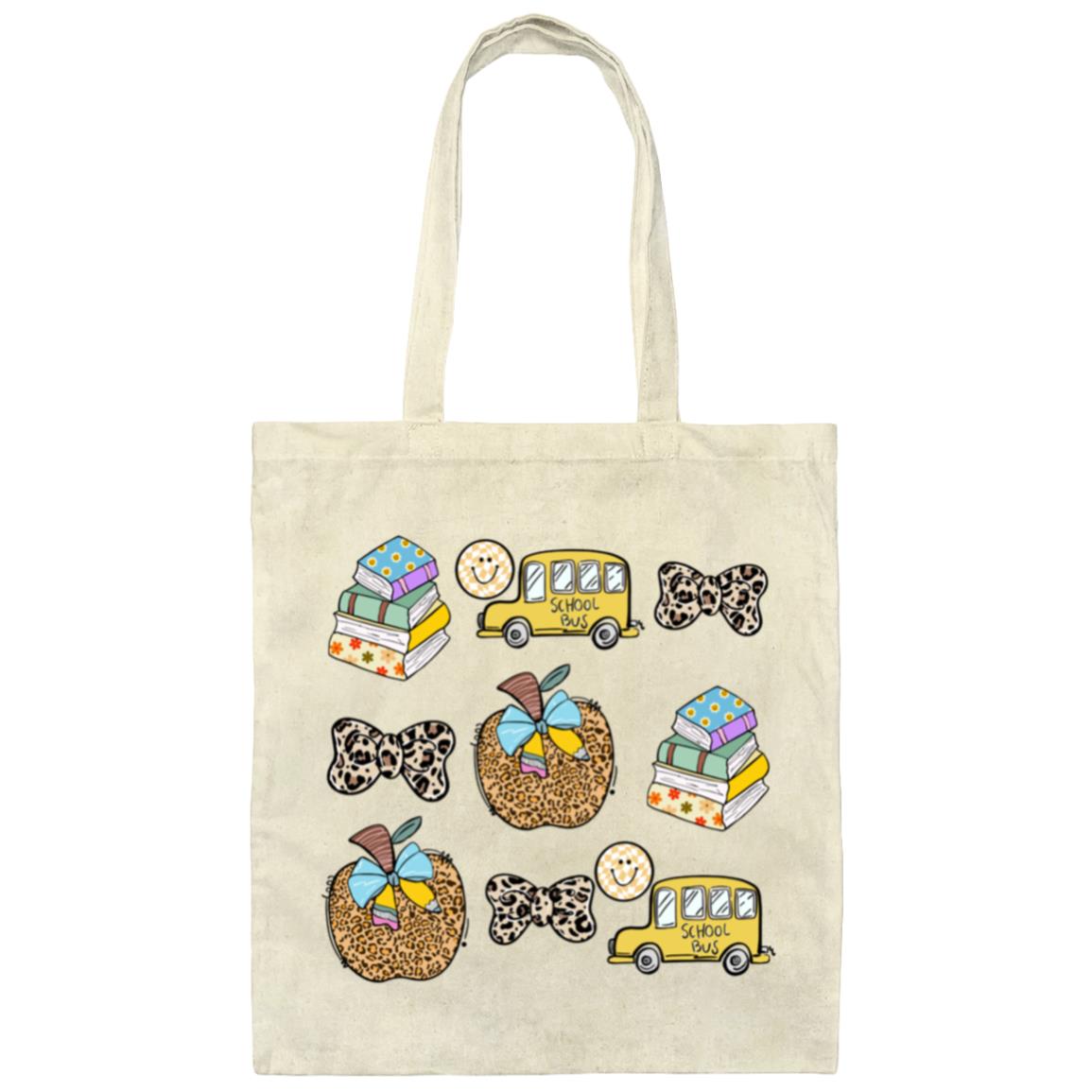 Books.Bus.Bow Tote Bag