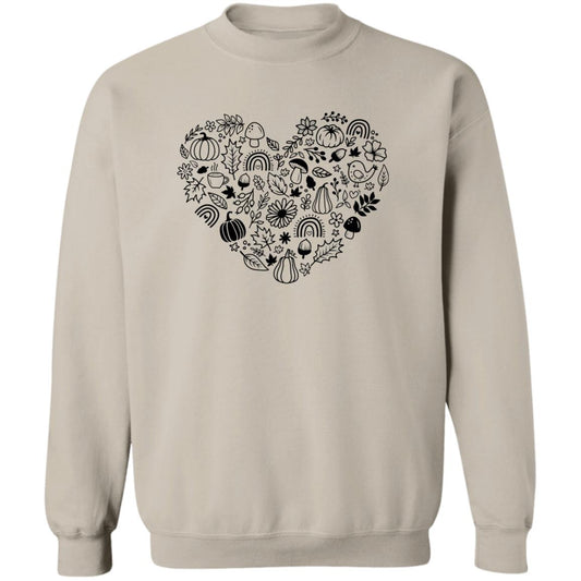 Leaves Of Heart Sweatshirt