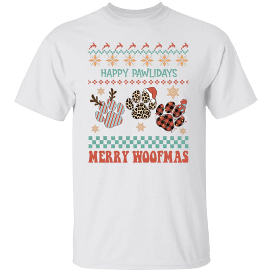 Happy Pawlidays T-Shirt