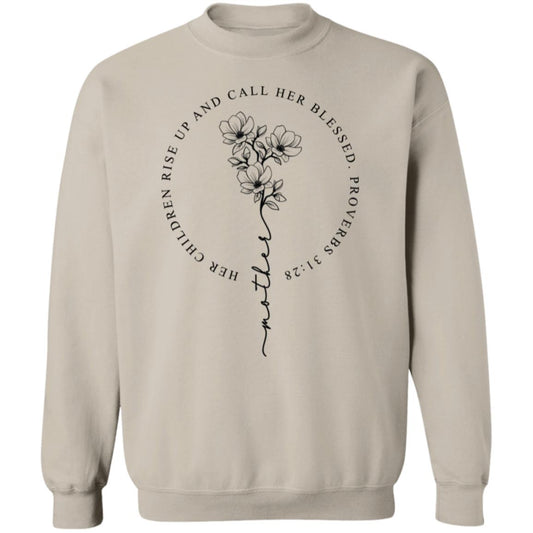 Mother Proverbs 31:28 Sweatshirt