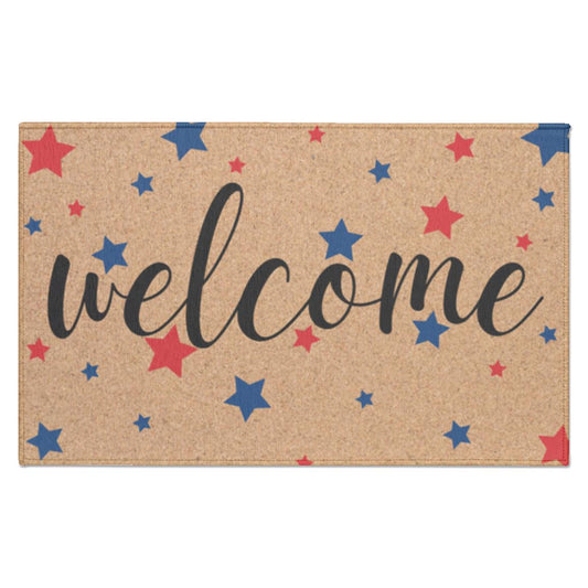 4th of July Welcome Doormat