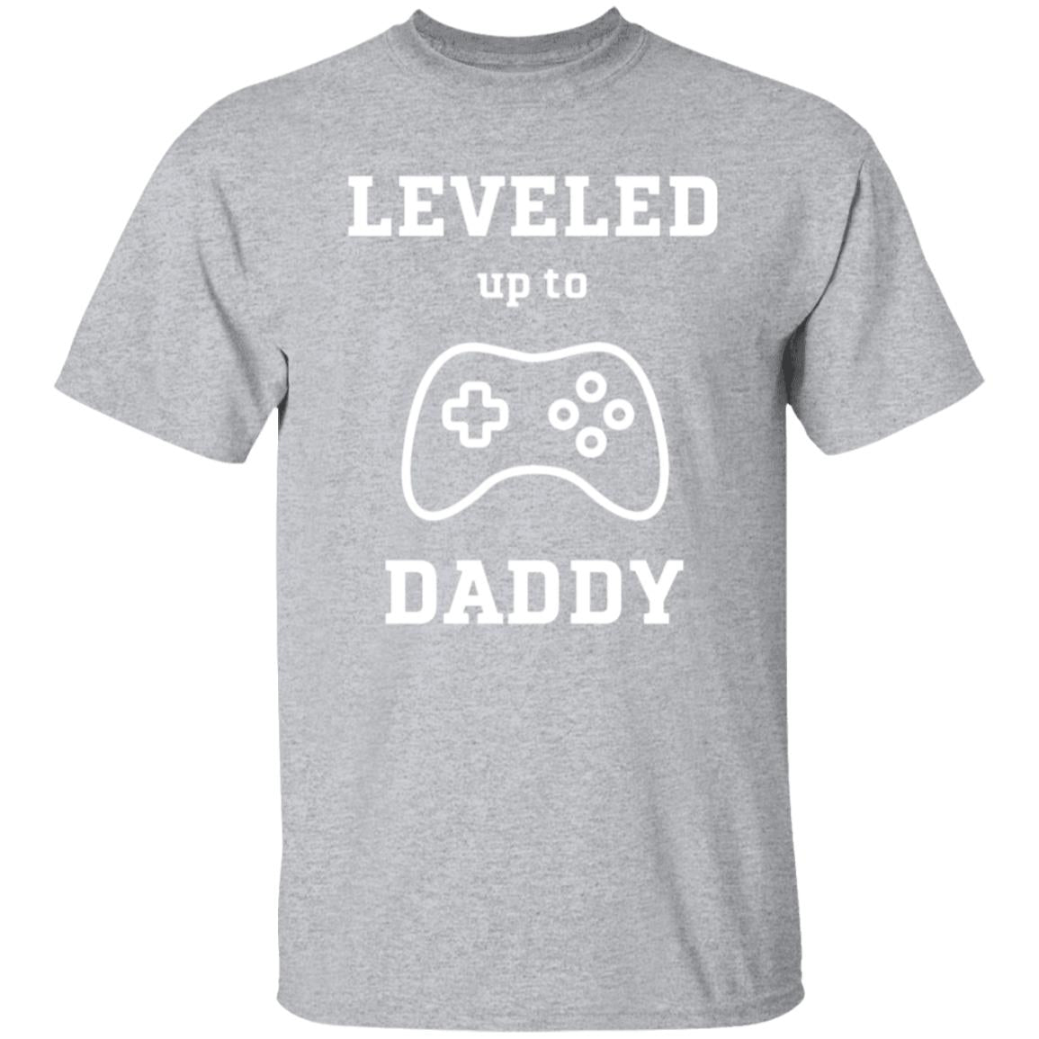 LEVELED UP DADDY & PLAYER MATCHING SHIRT SET