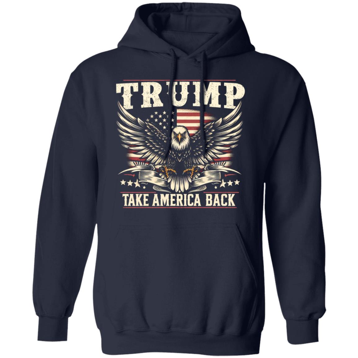 Trump Flag Eagle Apparel