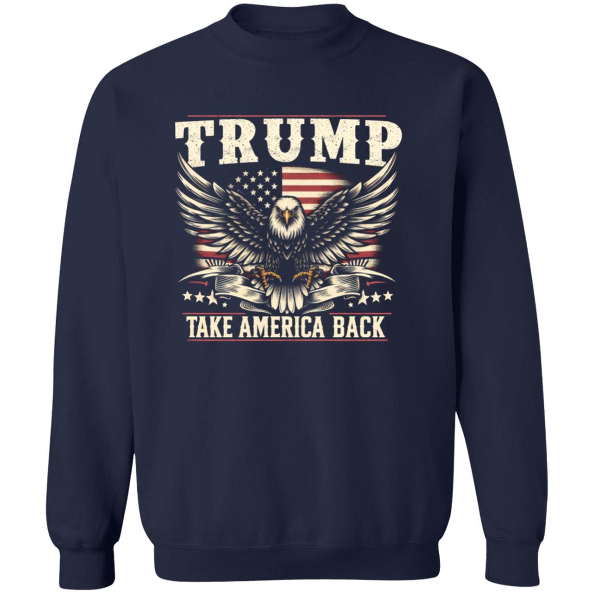 Trump Flag Eagle Apparel