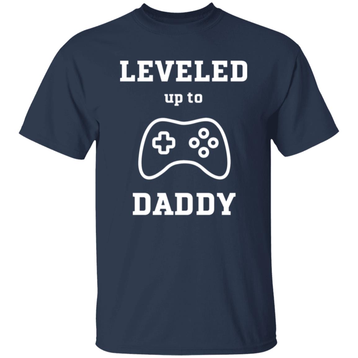 LEVELED UP DADDY & PLAYER MATCHING SHIRT SET