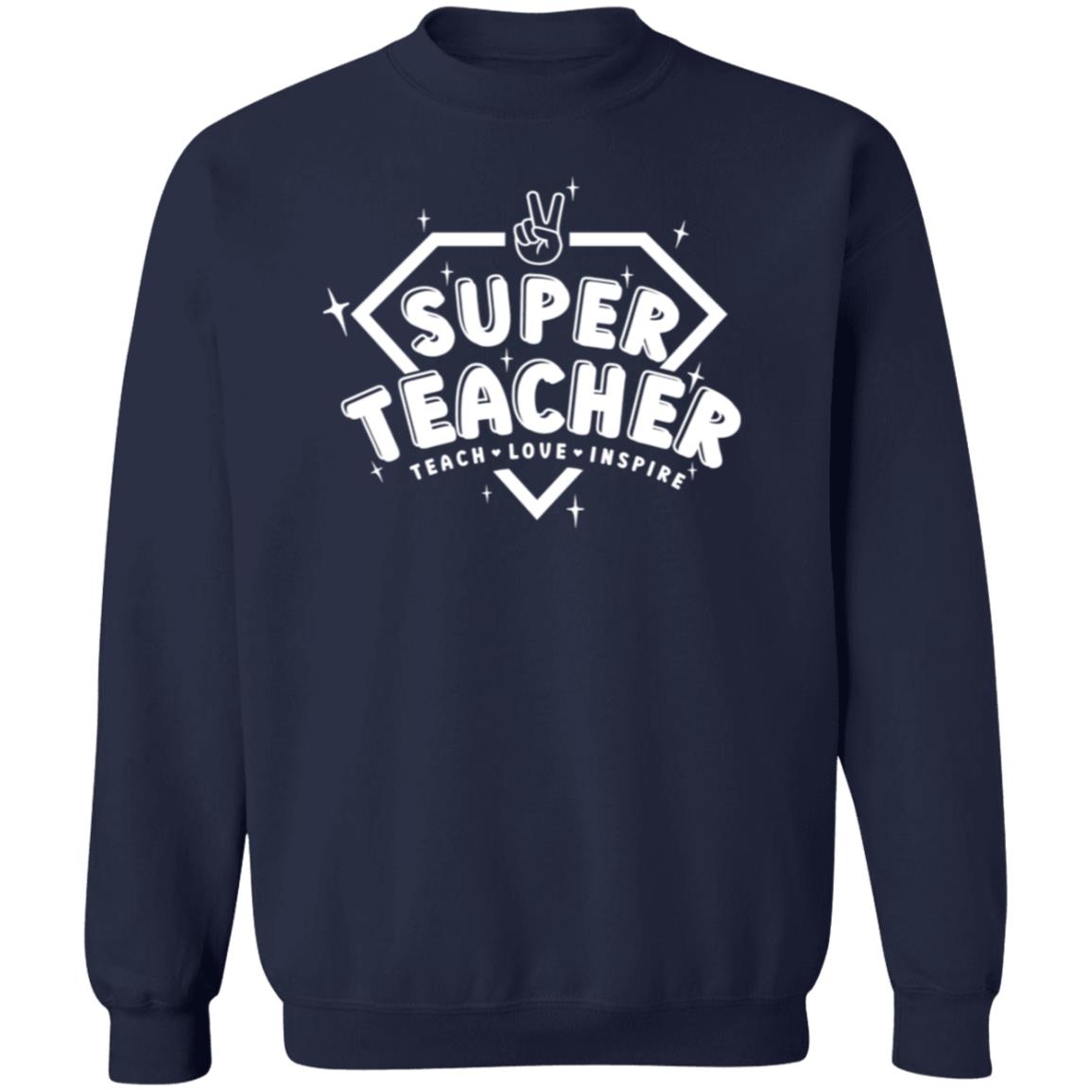 Super Teacher in White Apparel