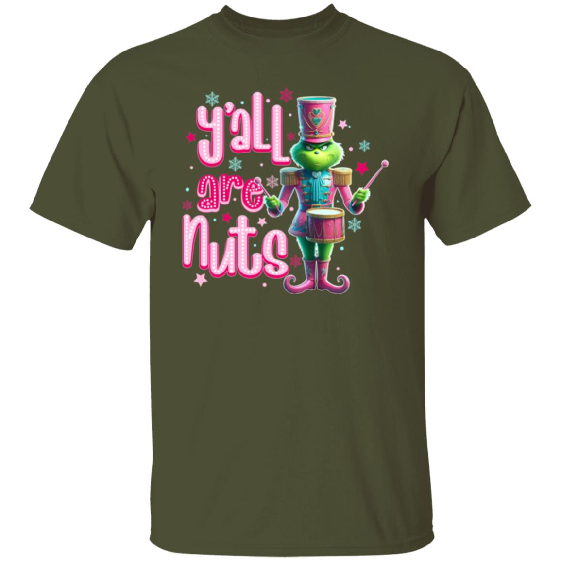 Y'ALL ARE NUTS GRINCH APPAREL