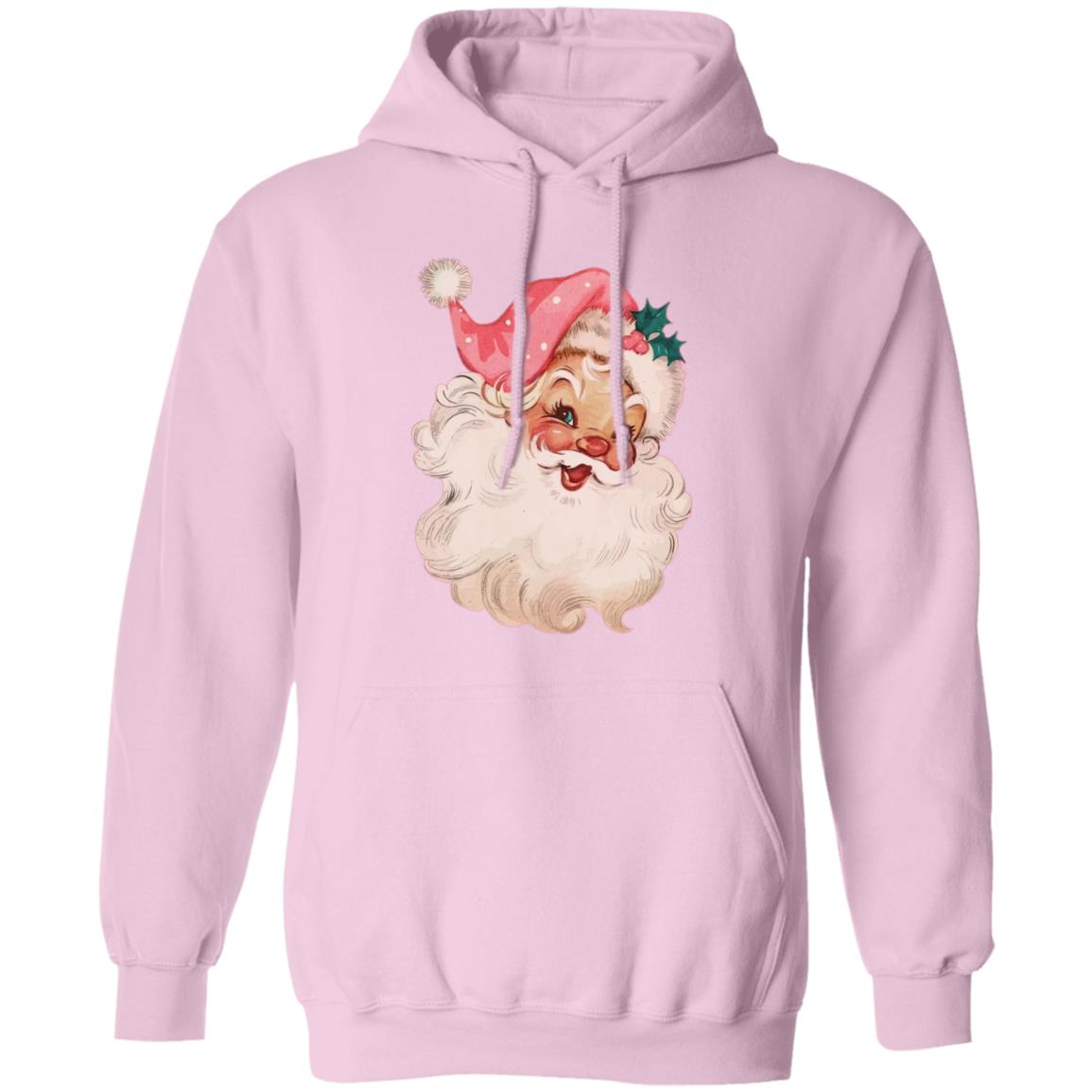 Pink Santa Retro Christmas