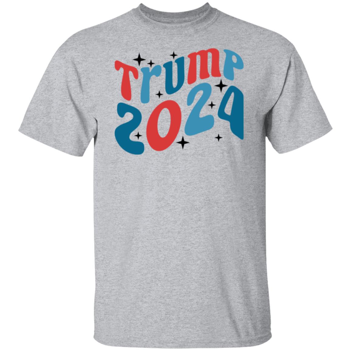 Trump 2024 Groovy Apparel ( Front&Back)