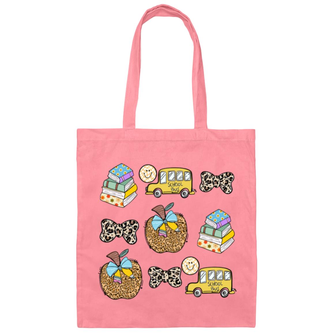 Books.Bus.Bow Tote Bag