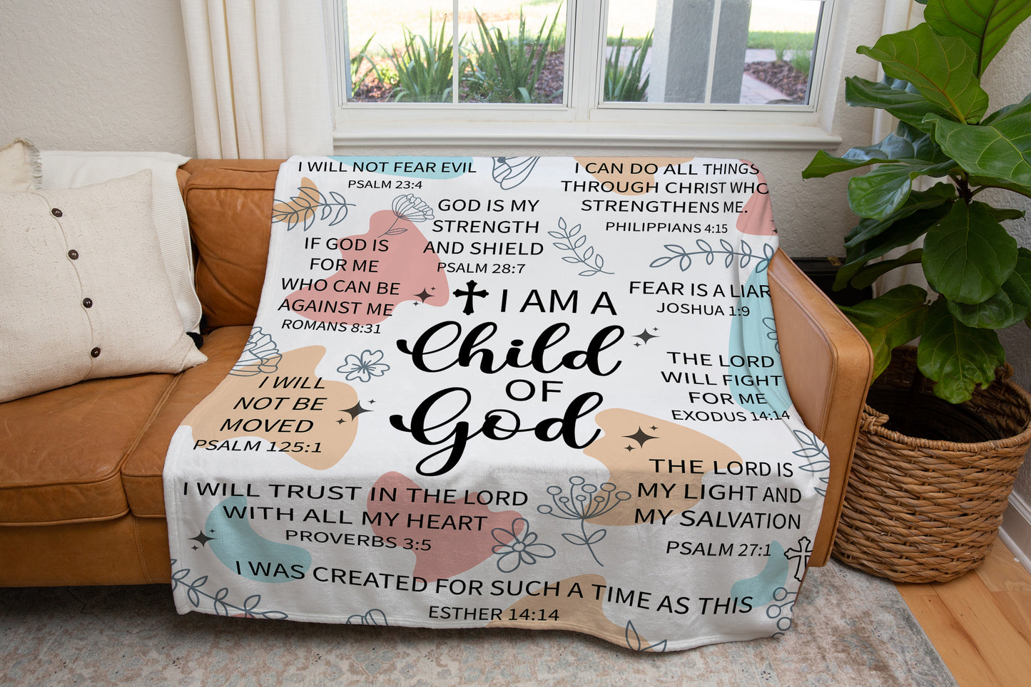 I Am A Child Of God Blanket