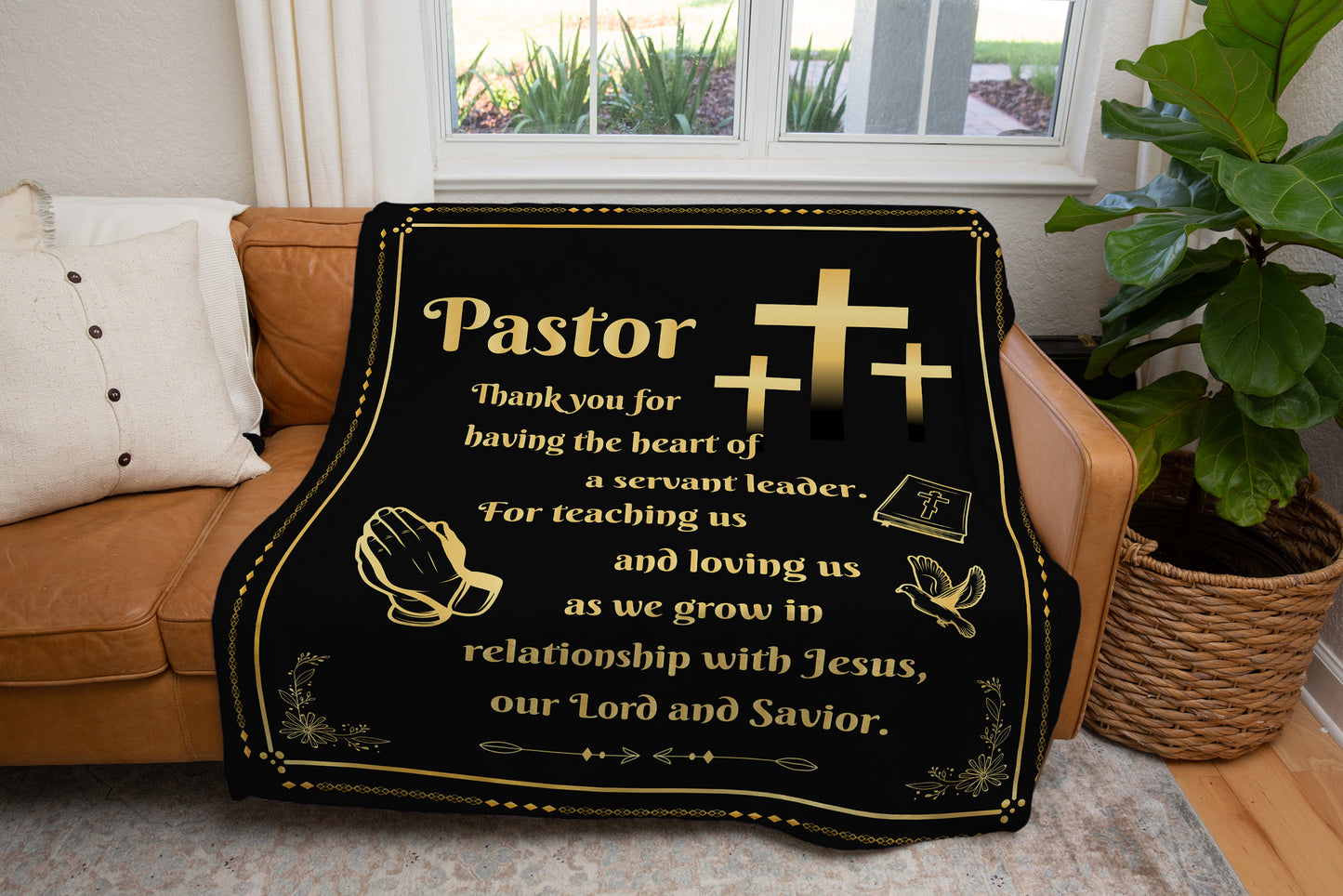 Pastor Thank you Blanket