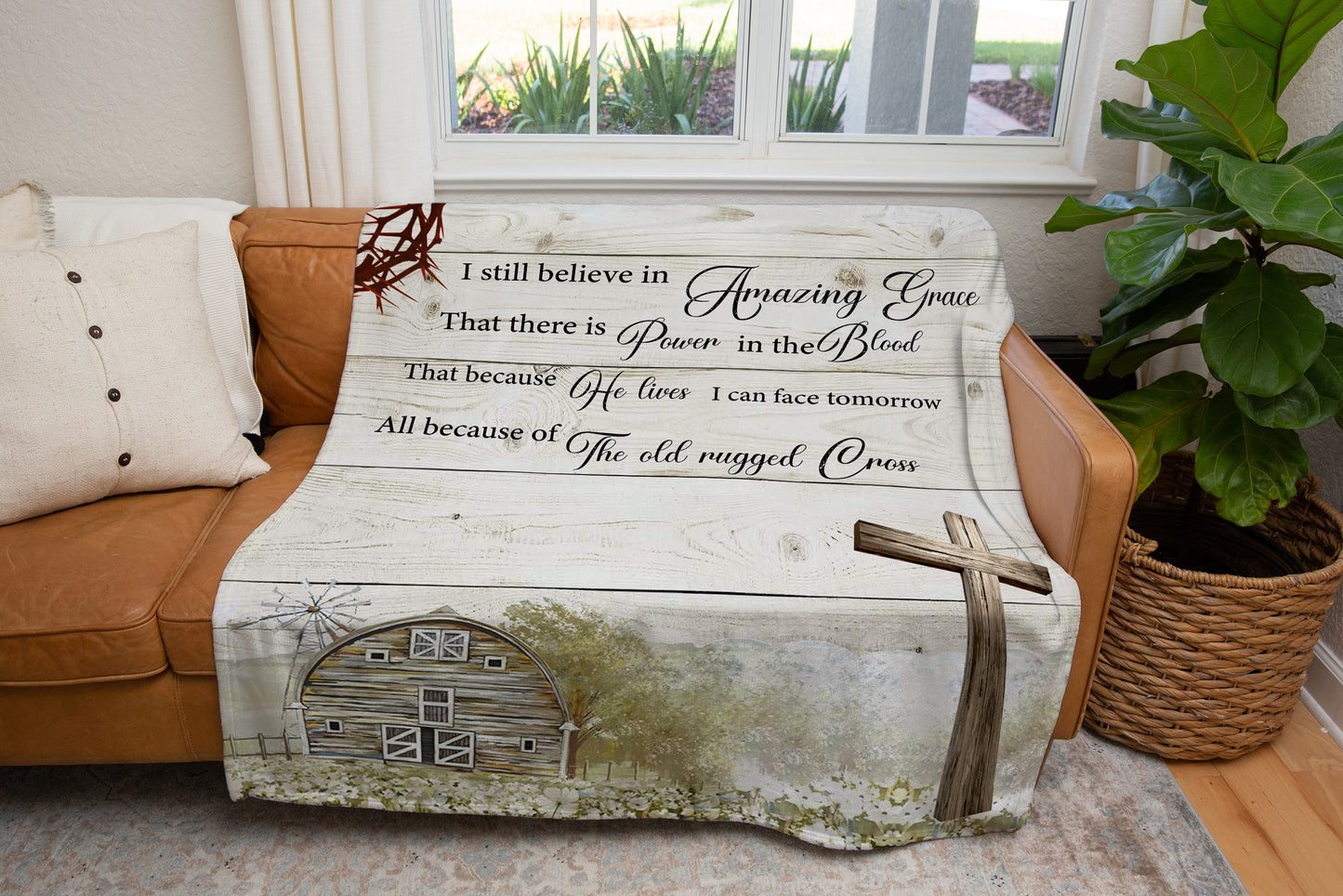 I Still Believe In Amazing Grace Blanket