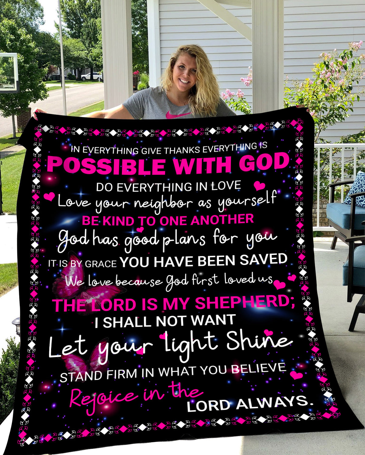 Possible With God Blanket
