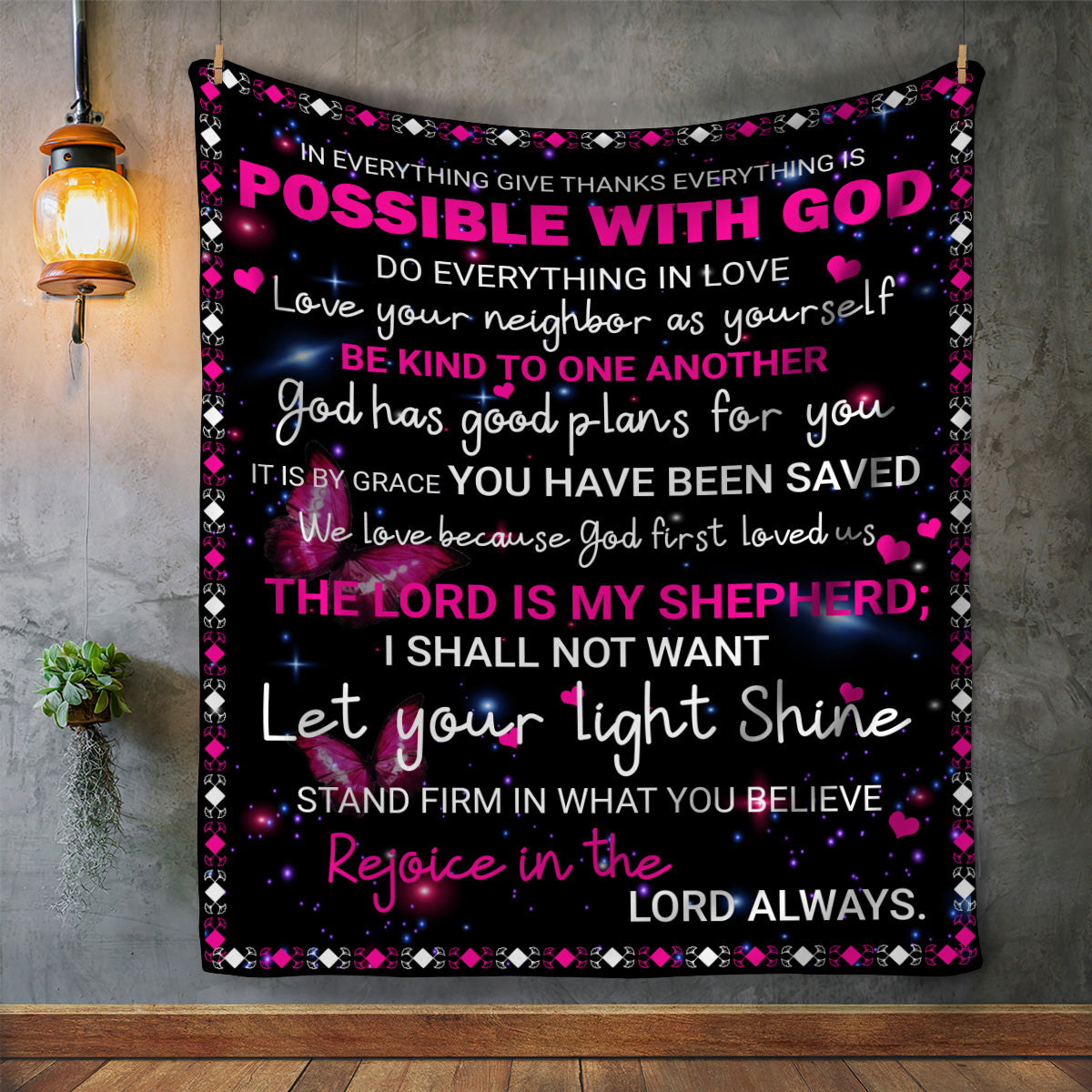 Possible With God Blanket