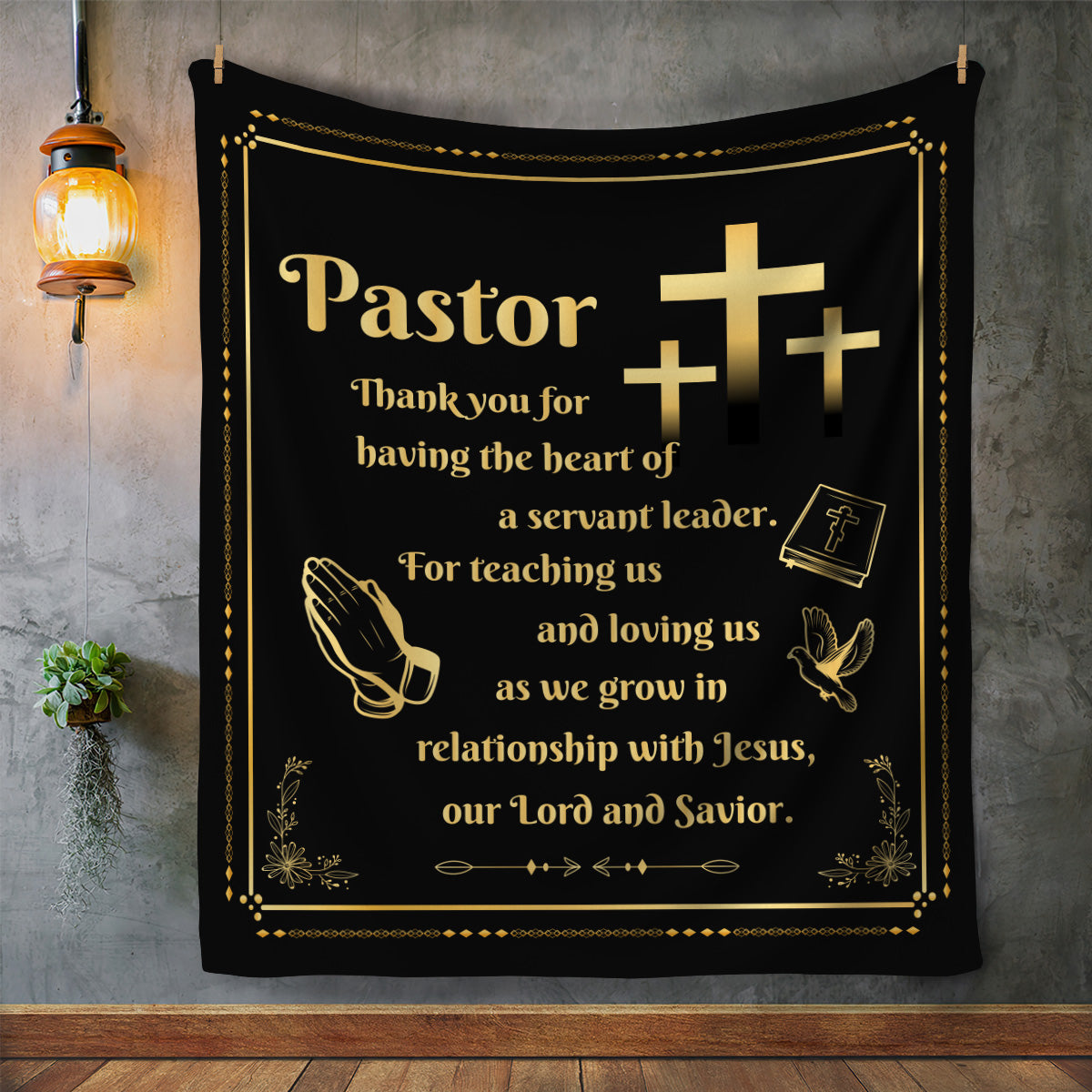 Pastor Thank you Blanket