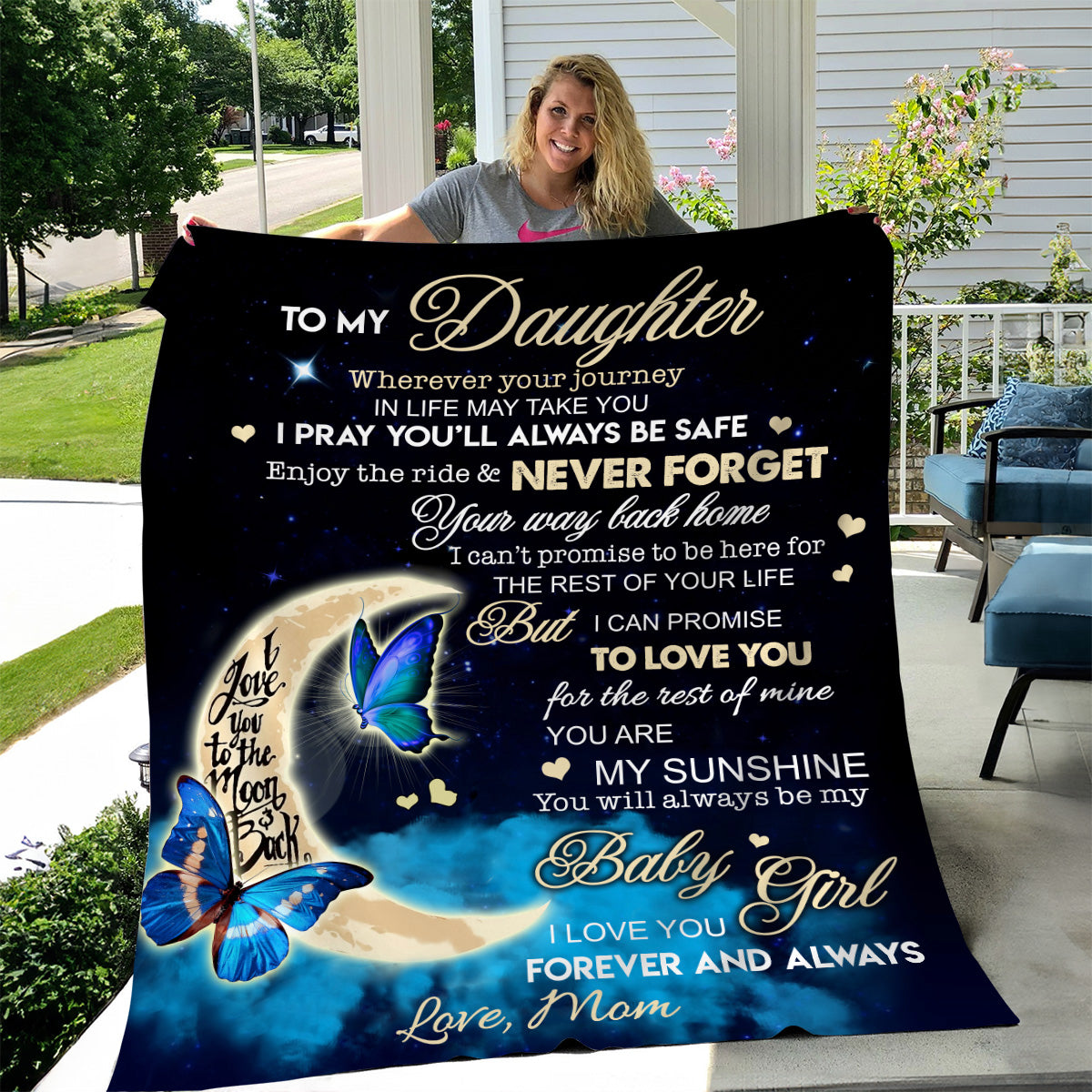 To The Moon & Back Blanket