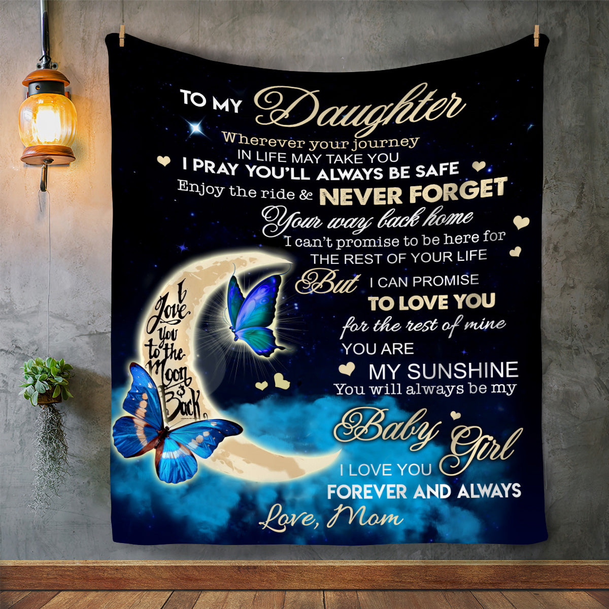 To The Moon & Back Blanket