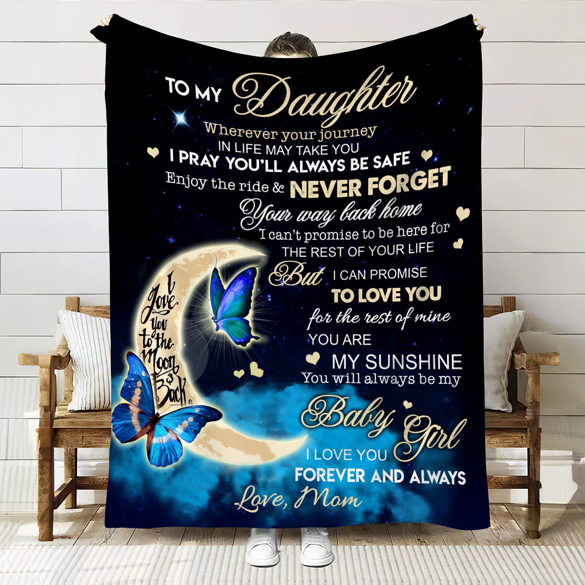 To The Moon & Back Blanket