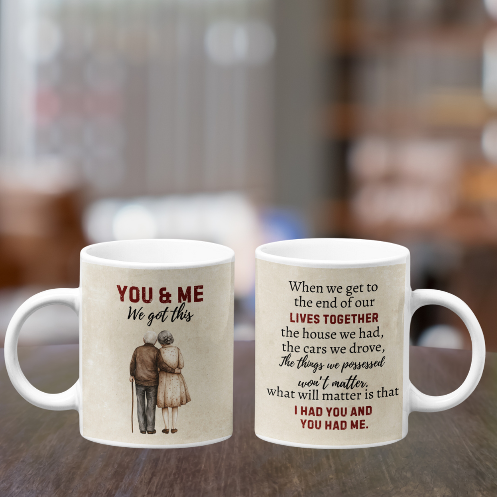 Soulmate Gift | Old Couple | Mug