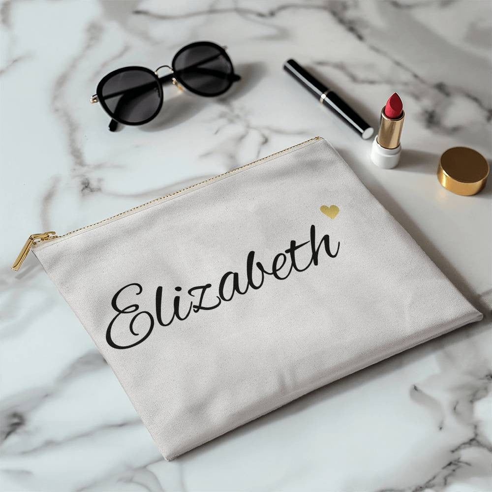 Personalized Bridesmaid Cosmetic Bag