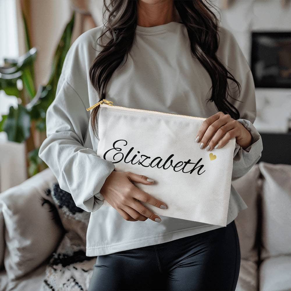 Personalized Bridesmaid Cosmetic Bag