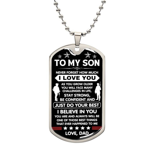 To My Son Never Forget