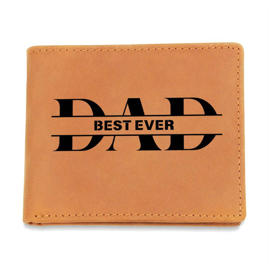 Dad | Best Ever | Leather Wallet