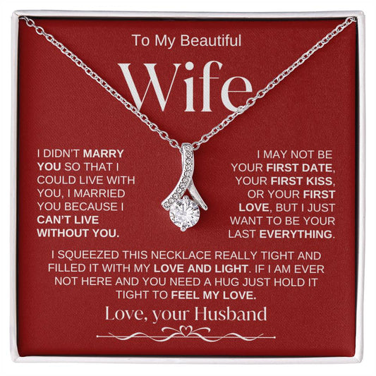 To My Wife : Alluring Beauty Necklace