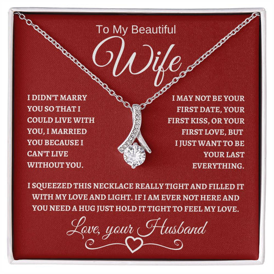 To My Wife : Alluring Beauty Necklace