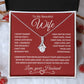 To My Wife : Alluring Beauty Necklace